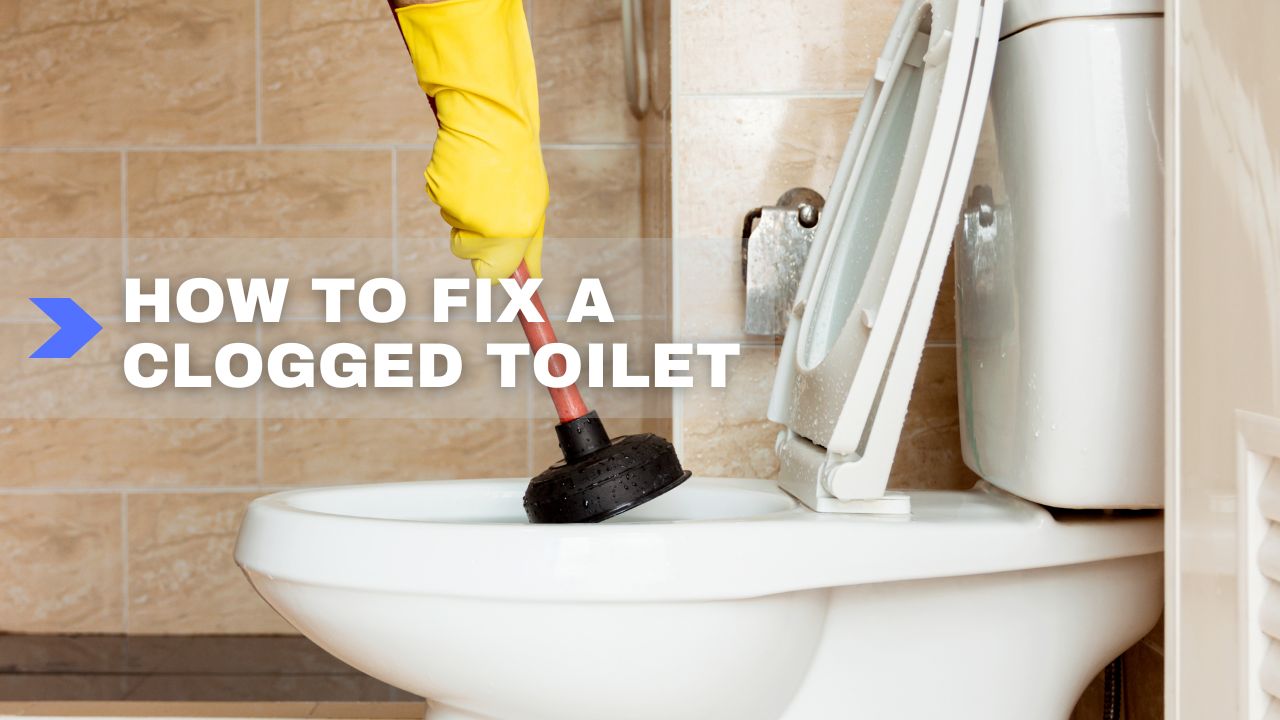 how to fix a clogged toilet featured image from Dad Answers All